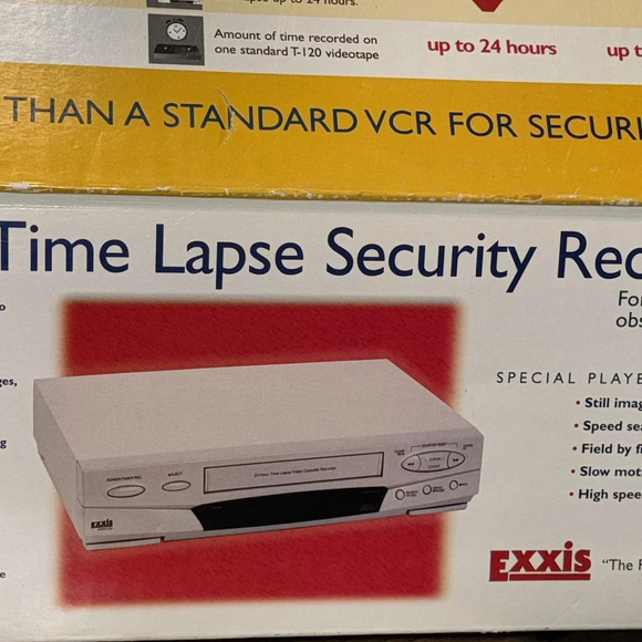 IOB Exxis 24 Hour Time Lapse Security Recorder Security System Model ER24TLCN - Picture 6 of 16